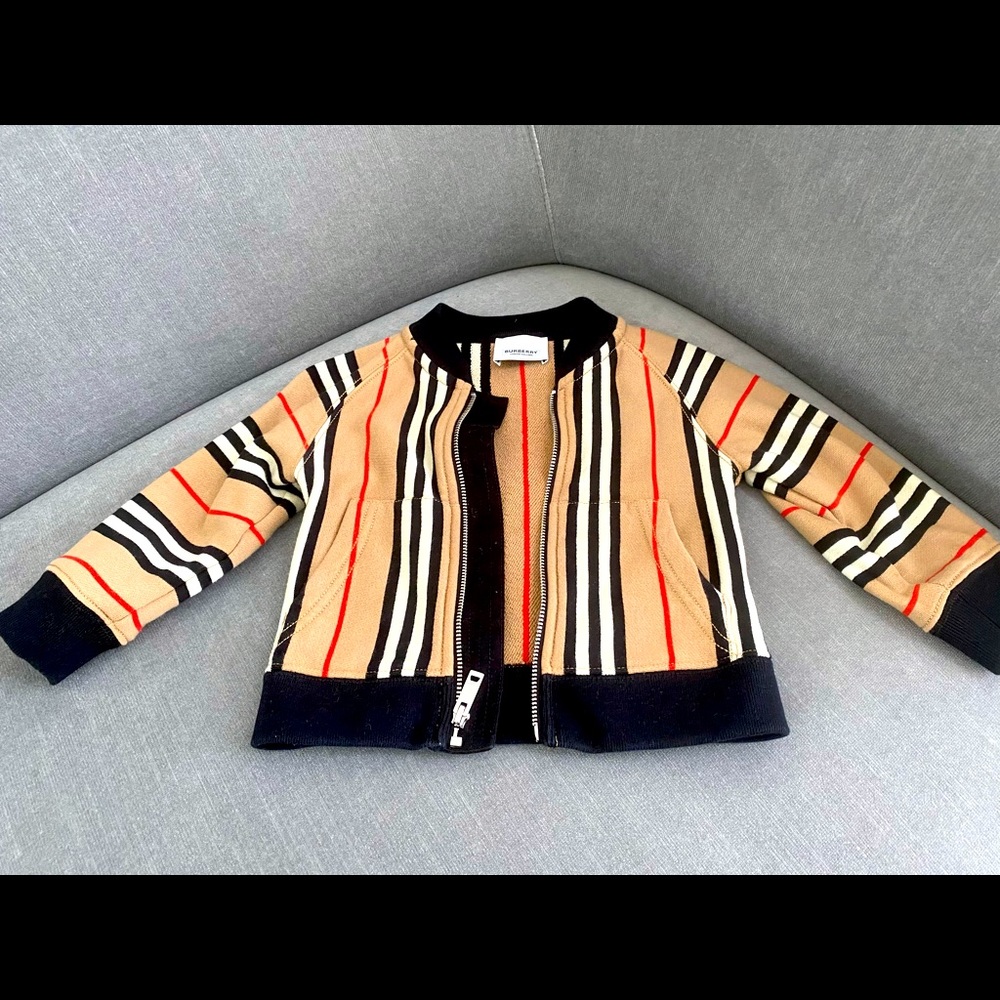 Trend Alert! Burberry Classic Sweat Jacket 12 mths